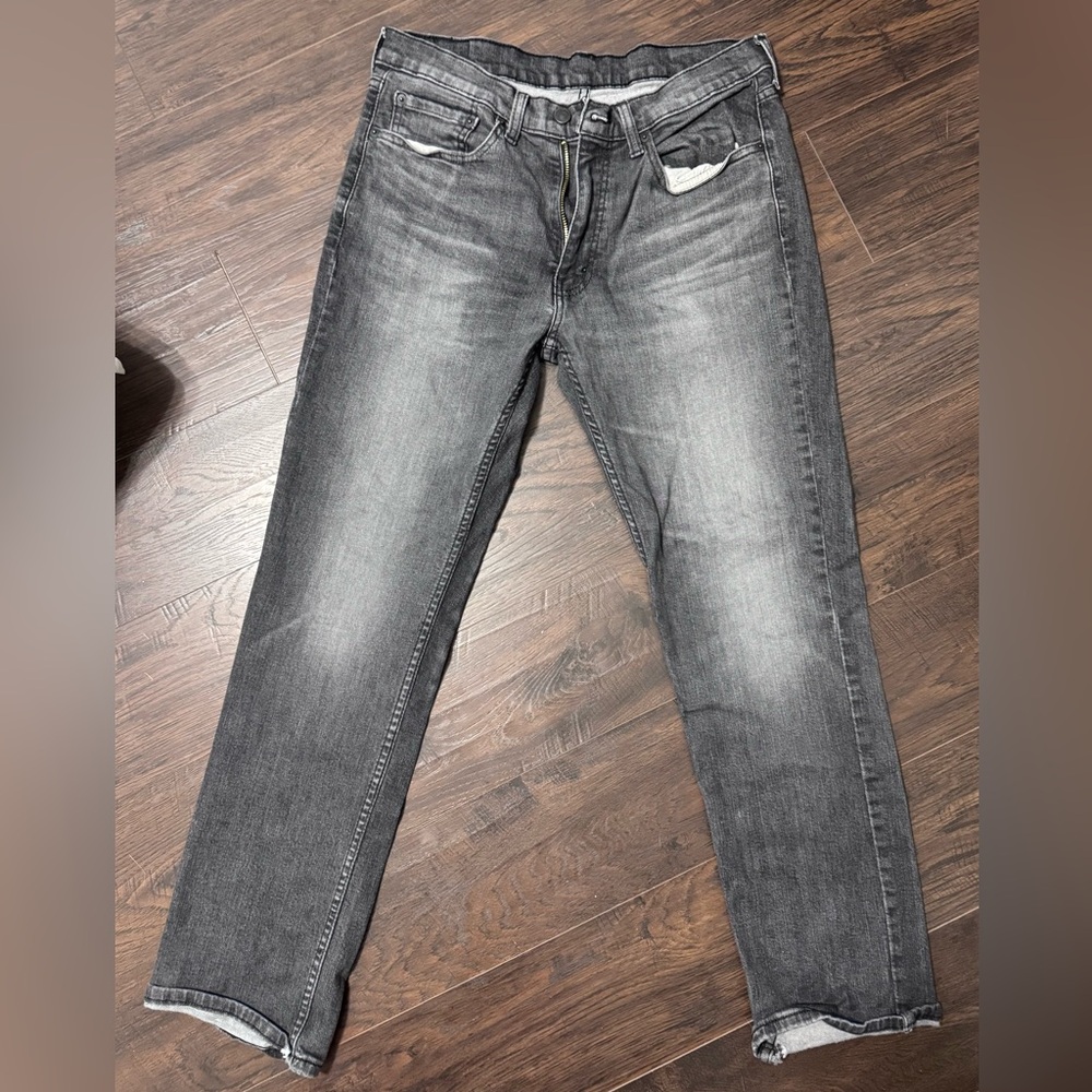 Signature by Levi Strauss Men's Dark Gray Jeans